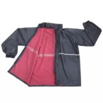 High Visibility Reflective Stripe Waterproof Rainsuit Nylon PU Coating Raincoat ARL-NY-01