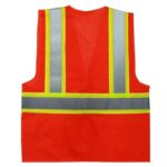 Multi Pockets Polyester Hi-vis Reflective Safety Vest ARL-RV15
