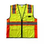 Multiple Pockets Hi-vis Reflective Safety Vest for Workers Model ARL-RV32