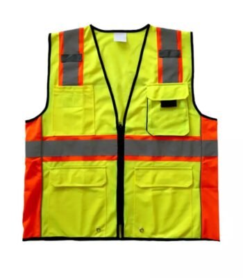 Multiple Pockets Hi-vis Reflective Safety Vest for Workers Model ARL-RV32