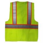 Multiple Pockets Hi-vis Reflective Safety Vest with Zipper ARL-SV03
