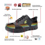 New Anti-skid Slip-ins Fiberglass Toe Safety Shoes ARL-TM2021