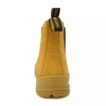 PU Rubber Sole Nubuck Leather Safety Shoes without Lace ARL-TM189