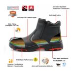 PU Rubber Sole Safety Shoes with Fiberglass Toe ARL-TM106