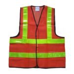 Red Mesh Reflective Safety Working Vest ARL-RFT9