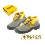 Size 8 US / 7 UK / 41 EU S1P Safety Boots with Steel Toe Cap, Anti-Static Properties, Anti-Penetration Sole, and Split Leather Upper Model ARL-BOT341