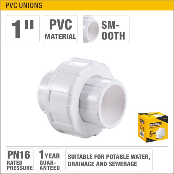 Smooth PVC Union ARL-UN001L