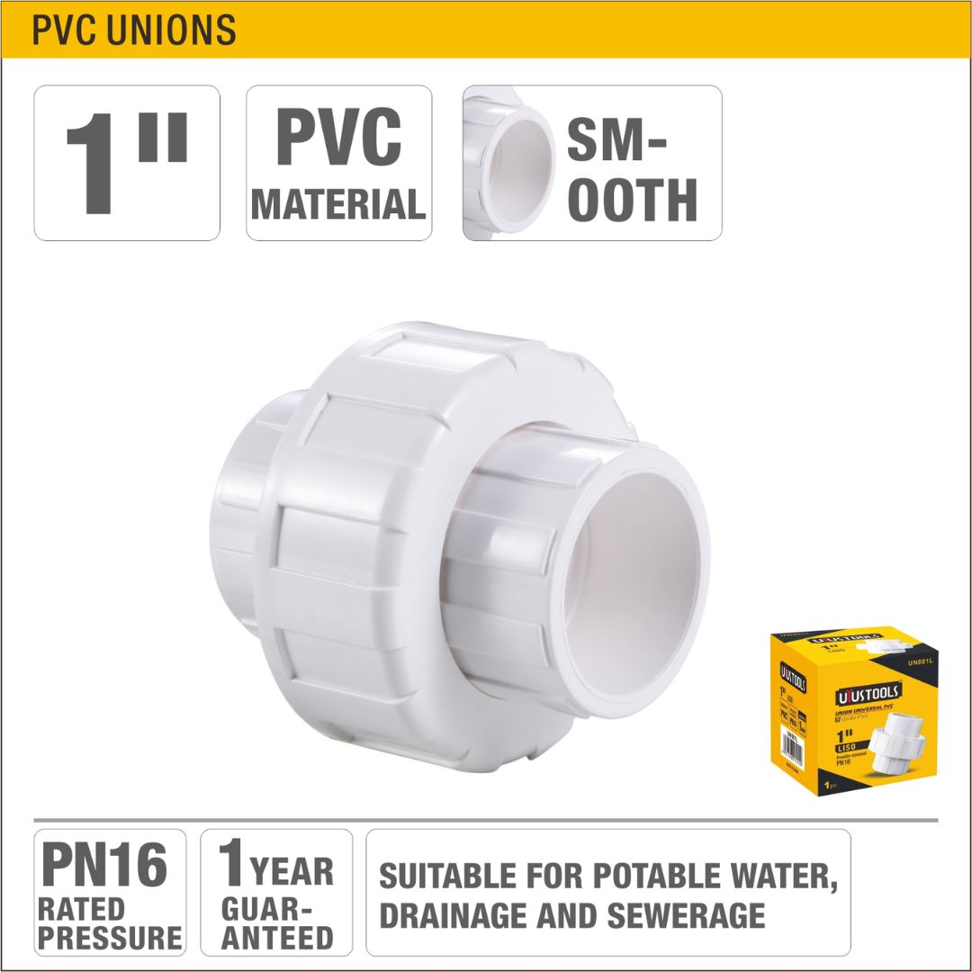 Smooth PVC Union ARL-UN001L