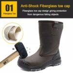 Steel Industry Welding Safety Boots with Fiberglass Toe ARL-TM186