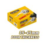 Steel Stainless Lever Handle Lock for Bedroom Doors (35-45mm Thickness) Model ARL-CH1863SS