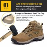 Steel Toe Anti Puncture Hiking Safety Shoes for Men ARL-TM3297