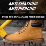 Steel Toe Anti Puncture Industrial Safety Boots ARL-TM3315