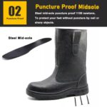 Steel Toe Anti Puncture Winter Welding Safety Boots ARL-TM3300