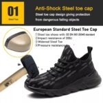 Steel Toe Anti Puncture Women's Sport Safety Shoes ARL-TM3266