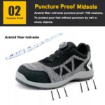 Twist Lock System Workshop Safety Sports Shoes ARL-TM2006