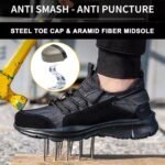 Warehouse Comfort Sport Safety Shoes With Steel Toe ARL-TM3317