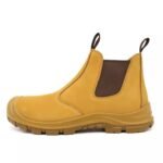 Water Resistant Steel Toe Anti Puncture Safety Shoes Nubuck Leather ARL-TM160
