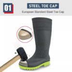 Waterproof PVC Safety Rain Boots for Construction S5 Certified ARL-GB38