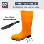 Waterproof S5 PVC Safety Boots ARL-GB38