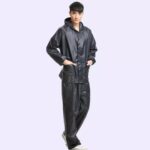 Waterproof Taffeta PVC Coating Reflective Raincoats ARL-HS-T086