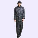 Waterproof Taffeta PVC Coating Reflective Raincoats ARL-HS-T086