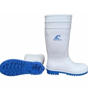 Waterproof White PVC Safety Rain Boots (S5 Certified) ARL-GB08-9