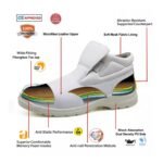 White Fiberglass Toe Chef Kitchen Safety Shoes ARL-TM057