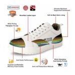 White Fiberglass Toe Kitchen Safety Shoes Unisex ARL-TM2003