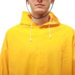 Yellow 100% Waterproof PVC Polyester Raincoats ARL-RT05