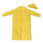 Yellow Detachable Hood Waterproof Riding Horse Men PVC Raincoats ARL-R-5130