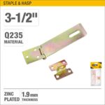 Zinc Plated Staple & Hasp ARL-ADG035