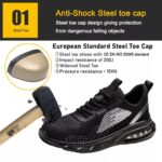 Air Cushioned Safety Work Sneakers for Men ARL-TM3197