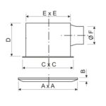 All-Metal Duct Ventilation Fan ARL-BPT Series