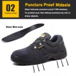 Anti-smashing Breathable Suede Safety Shoes for Men ARL-TM3227