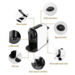 Automatic Portable Electric Pumped Italian Smart Capsule Coffee Maker For Outdoor ARL-AL-CM831