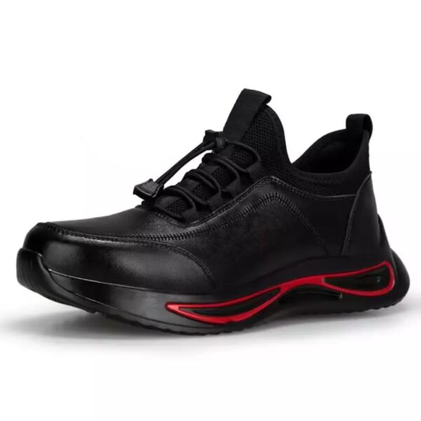 Black Microfiber Leather Industrial Safety Boots ARL-TM3211