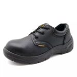 Black Steel Toe Leather Lining Safety Shoes ARL-TM025