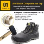 CE & ASTM Verified 18 Kv Insulation Safety Shoes for Electricians ARL-EH7201