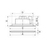 Duct Ventilation Fan All-Plastic Body ARL-BPT30-Y6A-67