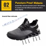 Grey Comfort Safety Shoes Sport Type ARL-TM3198