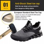 Grey Comfort Safety Shoes Sport Type ARL-TM3198