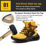 High Ankle Anti-smashing Steel Toe Sneaker Safety Boot ARL-TM3263