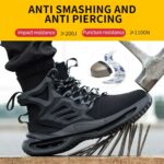 High Ankle Steel Toe Fashion Sport Safety Shoes for Men ARL-TM3263