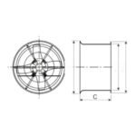 Industrial Fan ARL-FAC6-20/25/30/35/40/50/60Y Series