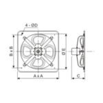Open Type Exhaust Fan ARL-FA Series