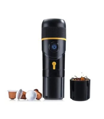Portable Automatic Handheld Vehicle Mounted 80w Professional Multi Capsule Coffee Maker For Outdoor