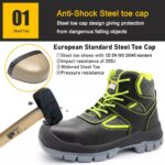 Steel Toe Steel Mid Plate Industrial Safety Shoes for Men ARL-TM014