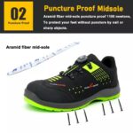 Twist Lock System Logistics Sports Safety Shoes ARL-TM276