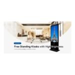 Free Standing Kiosks with Digital Display