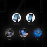 Indoor Floor Tablet Ultra Thin Self Inquiry Kiosk